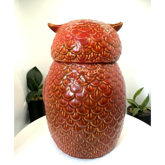 Gibson Home Multicolor Ceramic OWL Cookie Jar - Picture 5 of 10